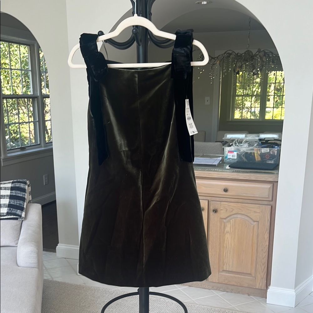 Elegant Black Velvet Dress